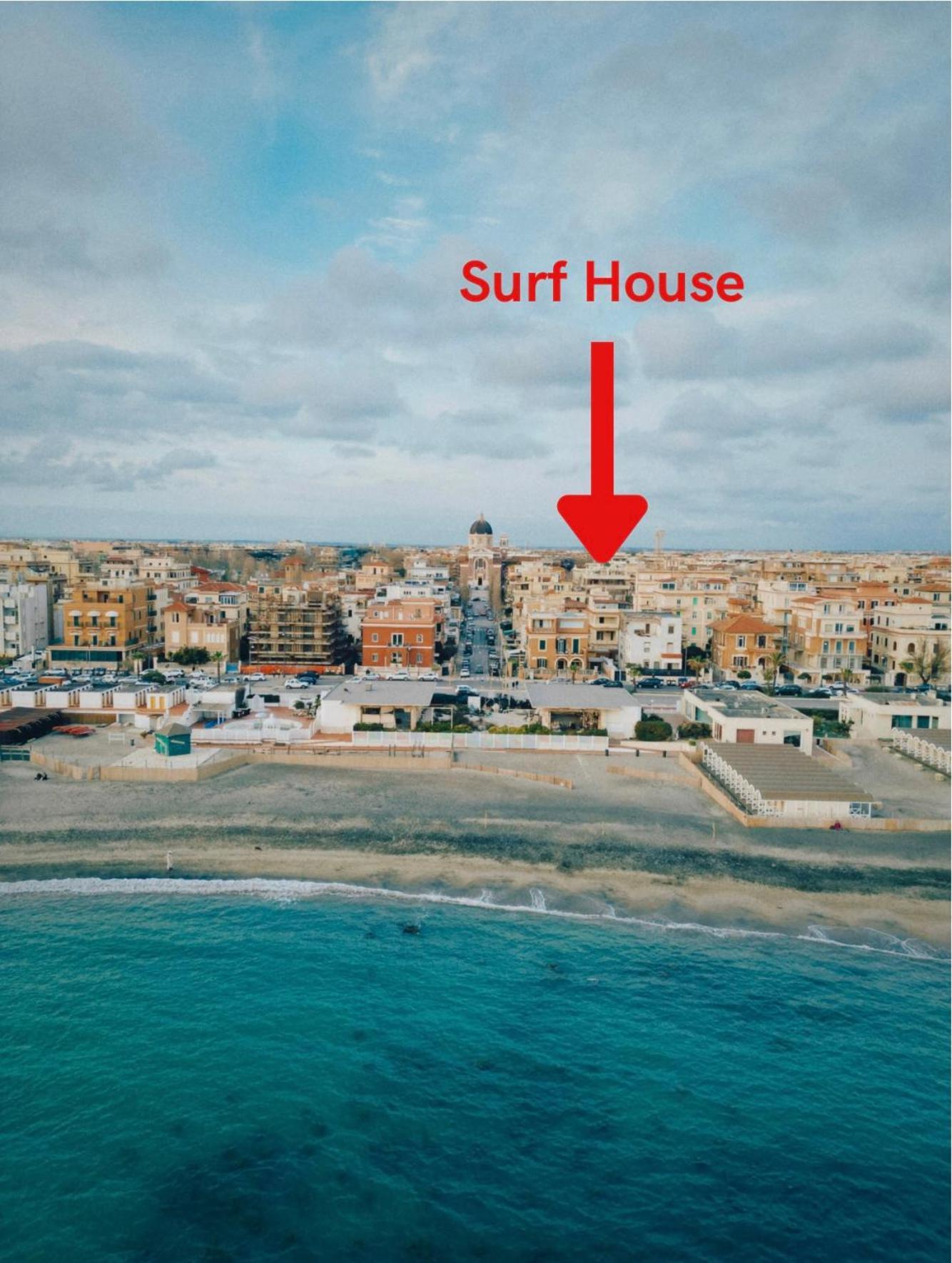 Surf House Daire Lido di Ostia Dış mekan fotoğraf